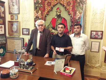 Gənc yazar Kənan AYDINOĞLU Azərbaycan Yazıçılar Birliyinə üzv qəbul olunub