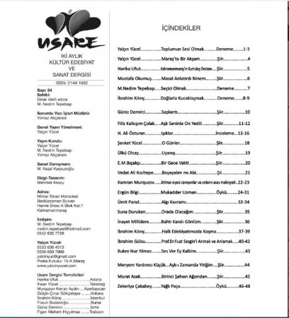 Azərbaycanlı gənc yazar Kamran Murquzovun məqaləsi вЂњUsareвЂќ dərgisində dərc olunub